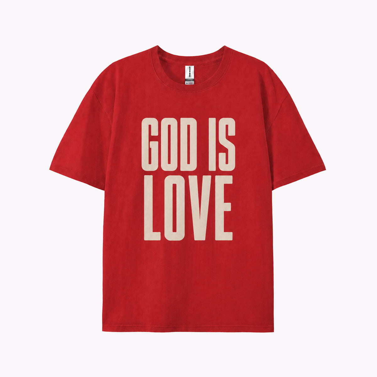 God Is Love – 100% Cotton Inspirational Graphic Tee